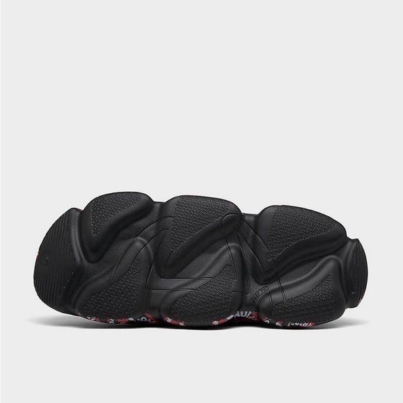 Champion Clog Shoes Mens 10 Super Meloso Smile Jersey Lined Closed Toe Black Red - Picture 6 of 6